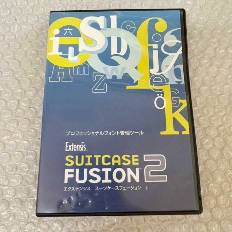 *Extensis Suitcase Fusion2 フォント管理 エクステンシス スーツケース フュージョン FONT / Mac版