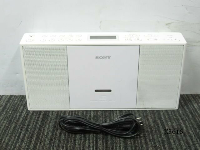K3616M SONY ソニー ZS-E30 パーソナルオーディオシステム CDラジオ 17年製