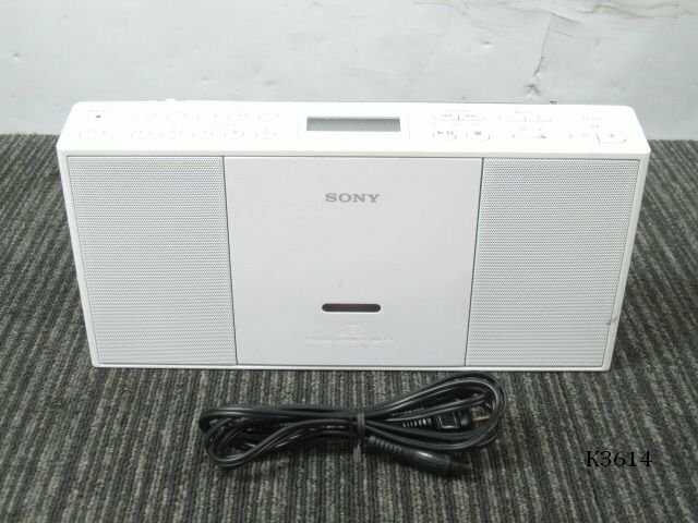 K3614M SONY ソニー ZS-E30 パーソナルオーディオシステム CDラジオ 17年製