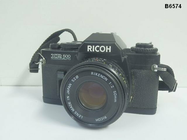 B6574S RICOH リコー XR500 AUTO レンズ(RIKENON 1：2 50mm)