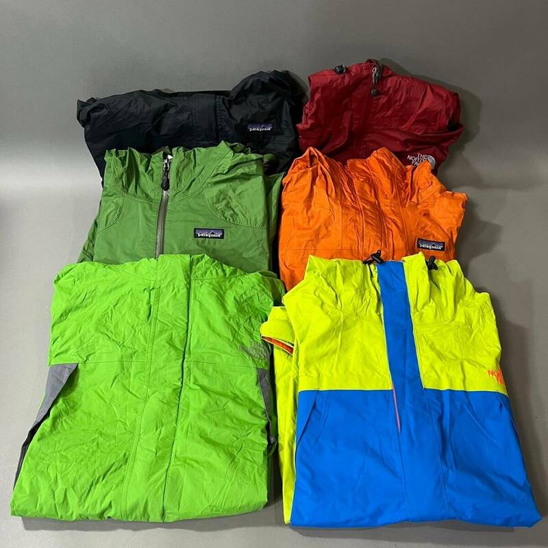 RS285 THE NORTH FACE ノースフェイス patagonia パタゴニア ジャケット 6点まとめ ジャンク マウンテンパーカ アウトドア ブランド