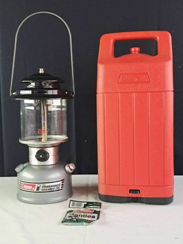 Coleman コールマン ランタン MODEL 295 THE POWERHOUSE DUAL FUEL キャンプ用品 アウトドア用品(動作未確認) 交換Mantles付