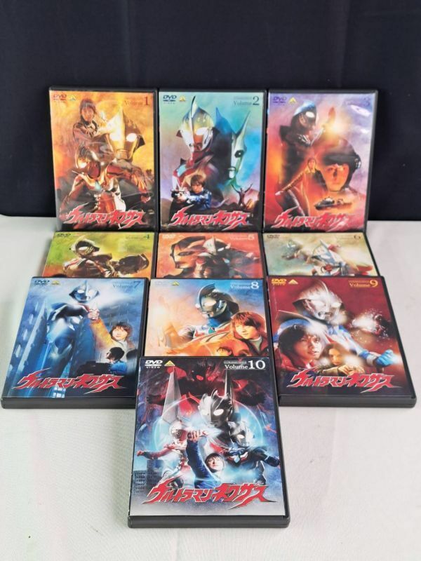 美品 DVD ウルトラマンネクサス　1〜１０ 全巻セット