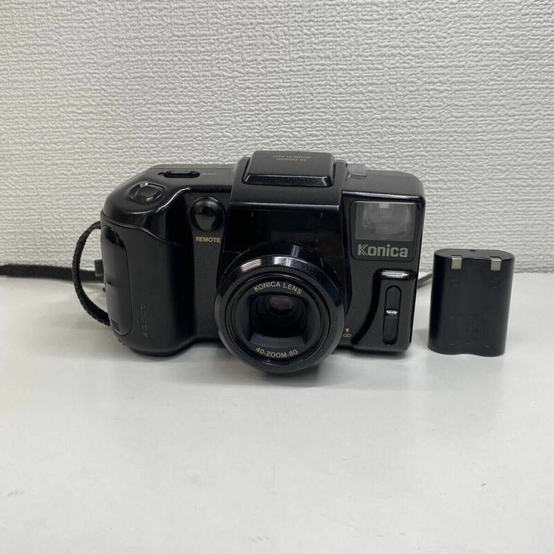 1円〜 6T Konica フィルムカメラ 2380507 動作未確認 コニカ 40〜80㎜ 日本製 ズーム z-up 80RG LIMITED SUPER ZOOM 昭和レトロ