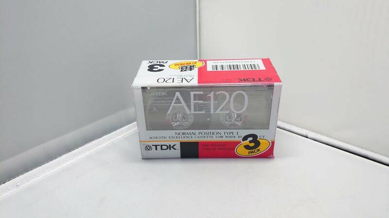 未開封　TDK カセットテープ オーディオカセットテープ AE120 