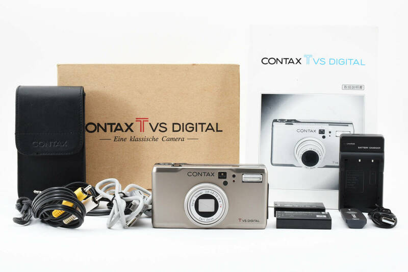 ★元箱付き良品★コンタックス CONTAX TVS DIGITAL コンパクトデジタルカメラ L4980#3225