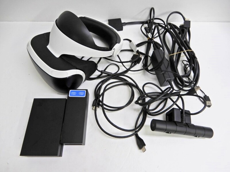 056Z596★【動作未確認☆ジャンク品】PlayStation VR PlayStation Camera同梱版 CUHJ-ZVR1 PSVR