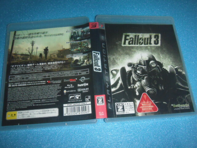 中古 PS3 フォールアウト3 Fallout3 即決有 送料180円 