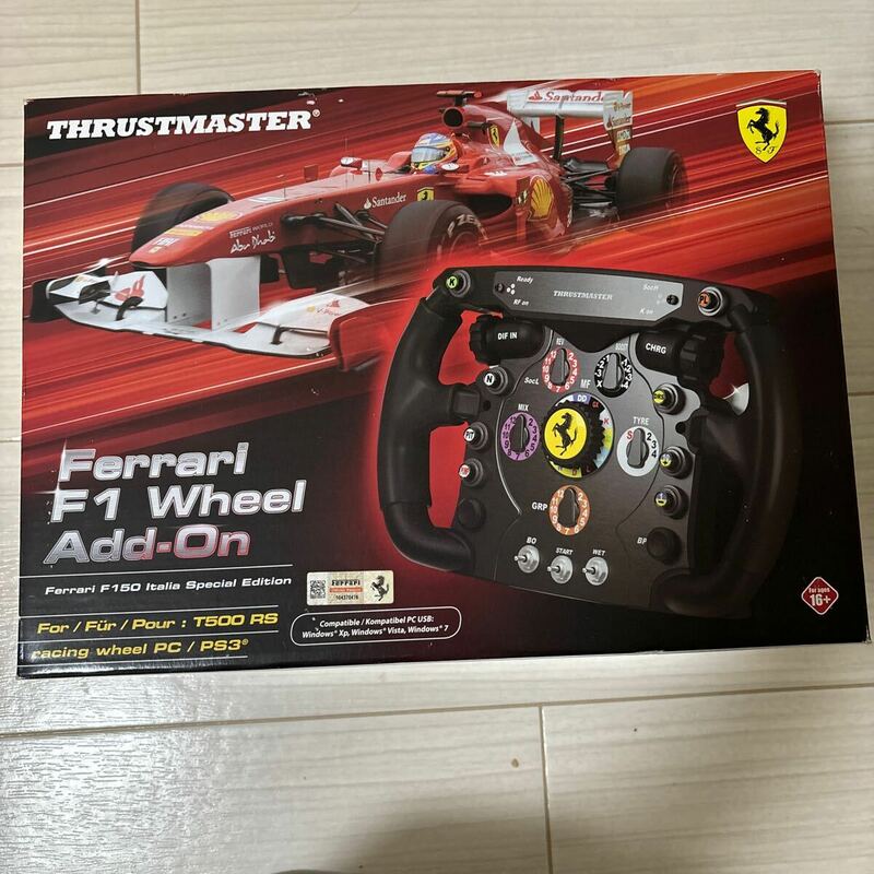 未使用品 Thrustmaster スラストマスター Ferrari F1 Wheel Add On フェラーリ アドオンステアリングホイール 