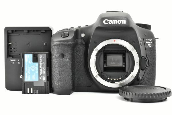 【美品 シャッターカウント 6465回 】Canon キヤノン EOS 7D 18.0MP Digital Camera Body デジタルカメラ 本体 ボディ EF-TN-JP387