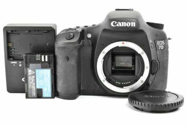 【美品 シャッターカウント 8527回】Canon キヤノン EOS 7D 18.0MP Digital Camera Body デジタルカメラ 本体 ボディ EF-TN-JP386