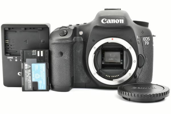 【美品 シャッターカウント 9694 回】Canon キヤノン EOS 7D 18.0MP Digital Camera Body デジタルカメラ ボディ 本体 EF-TN-JP385