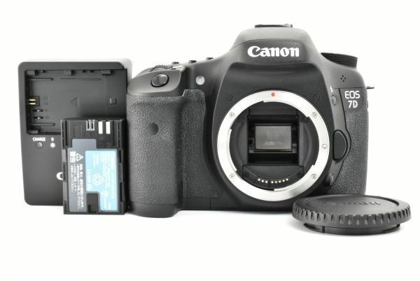 【美品 シャッターカウント 3306 回】 Canon キヤノン EOS 7D 18.0MP Digital Camera Body デジタル カメラ ボディ 黒 本体 EF-TN-JP381