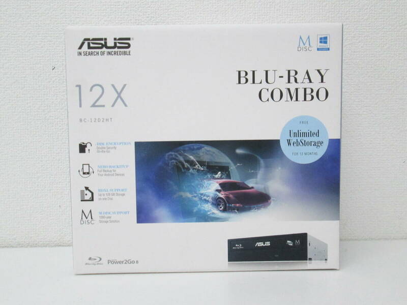 51/1 ASUS BLU-LAY COMBO 12X BC-12D2HT 【動作未確認/ジャンク】