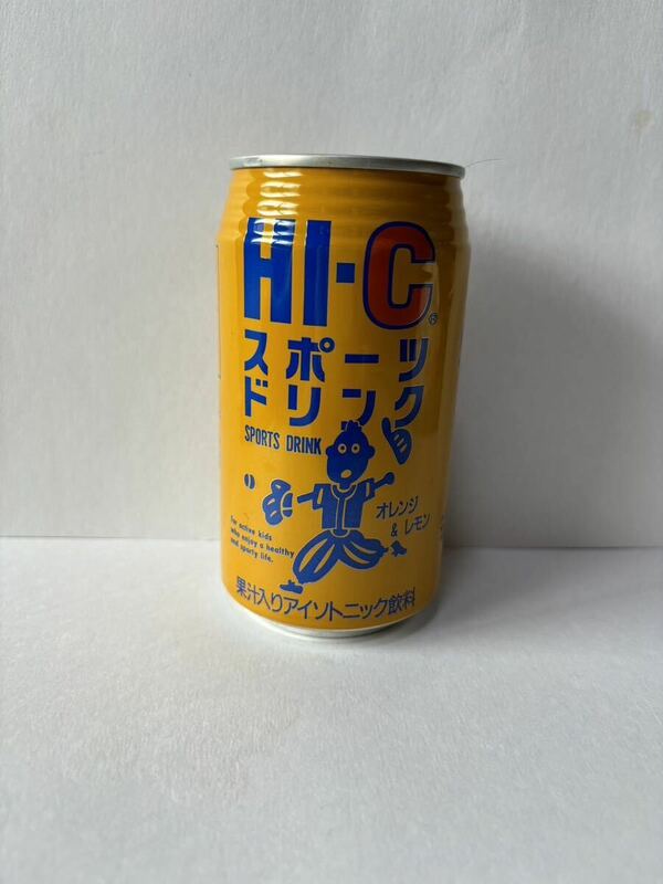 空缶 昭和レトロ HI-C ハイシー スポーツドリンク 1991年製造 レトロ缶 空き缶 当時物 旧車 ブリパイ レトロ