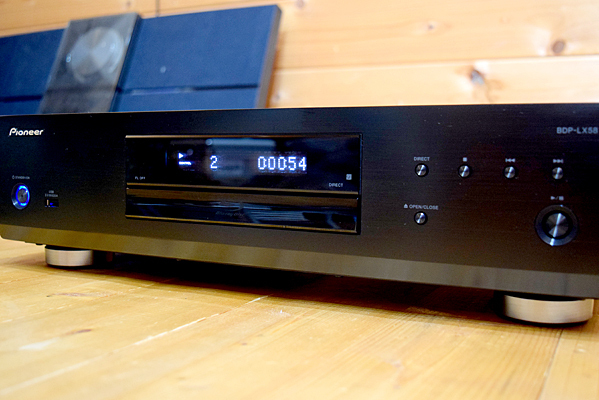 ★動作良好・保証/元箱付★Pioneer BDP-LX58 ES9011S搭載 ★端子ピカピカ★ 検索用：BDP-LX88