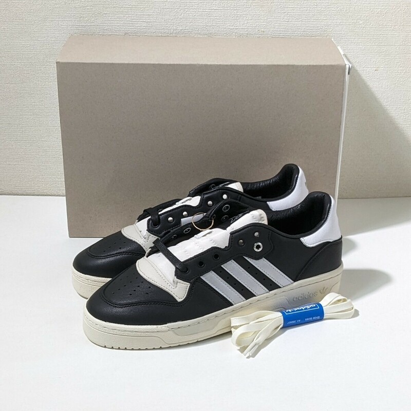 新品 26.5cm Rivalry Low Consortium Adidas Originals ID7389 アディダスオリジナルス ライバルリー ロー コンソーシアム 黒 ブラック