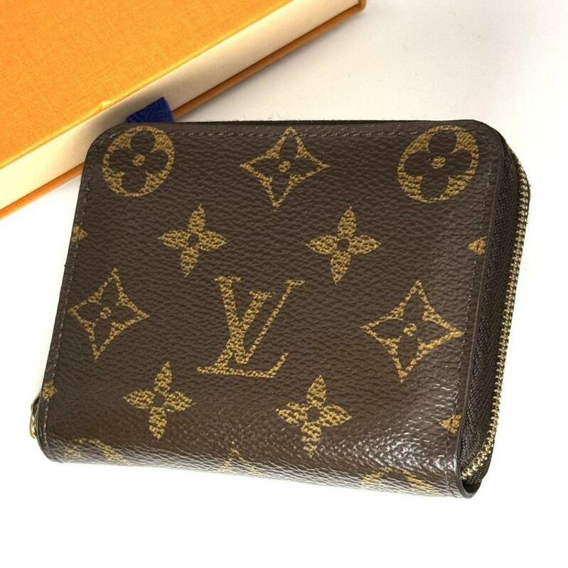 美品 ルイヴィトン モノグラム ジッピーコインパース コインケース ラウンドファスナー ラウンドジップ ユニセックス LOUIS VUITTON M60067