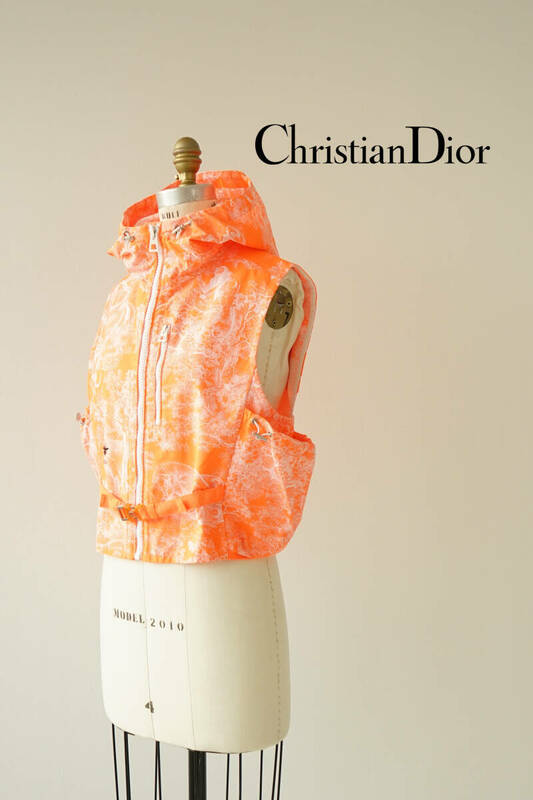2021W Christian Dior クリスチャン ディオール トワル ドゥ ジュイ フード ジャケット ベスト size M 217G17A2826 0531149