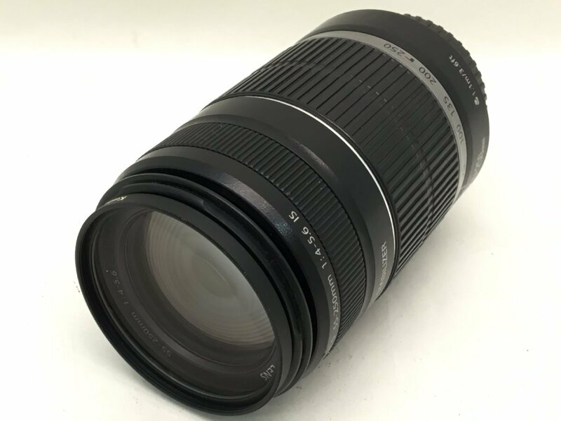 Canon ZOOM LENS EF-S 55-250mm 1:4.5-5.6 IS 一眼レフカメラ用レンズ ジャンク 中古【UW060286】