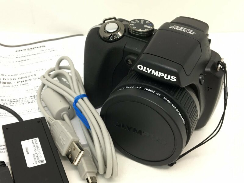 OLYMPUS SP-565UZ / AF ZOOM 4.6-92mm 1:2.8-4.5 コンパクト デジタルカメラ 付属品付き ジャンク 中古【UW060367】