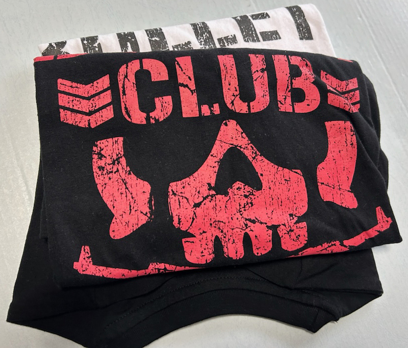 ★新日本プロレスTシャツ【バレットクラブ(BULLET CLUB BC-4Life)★LLサイズ2点(黒・白)】2022年