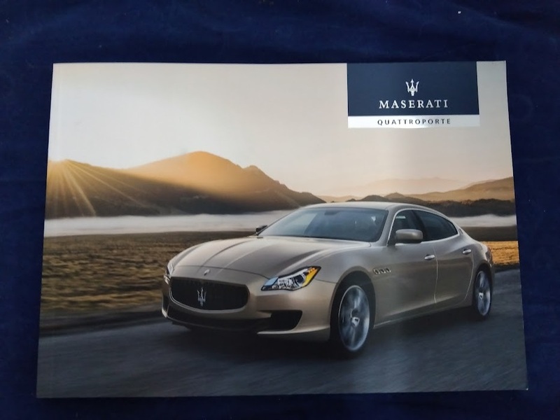 MASERATI QUATTROPORTE マセラティ クワトロポルテ カタログ　中古