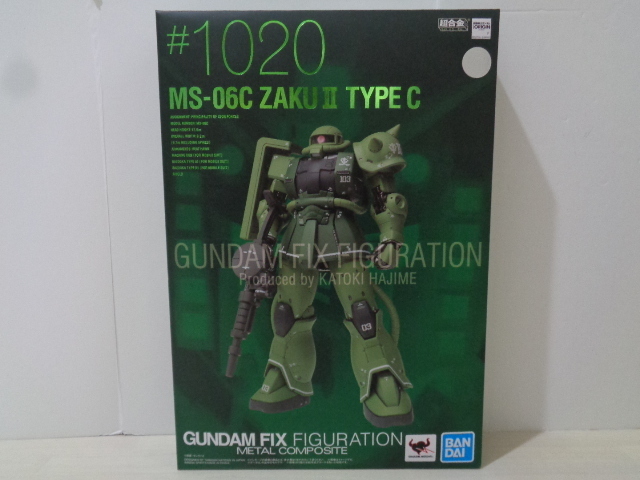 即決　新品未開封　GUNDAM FIX FIGURATION METAL COMPOSITE 「MS-06CザクIIC型」GFFMC　ガンダム　メタル・コンポジット 量産　超合金