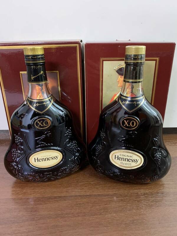 ★【未開栓】[大黒屋] ヘネシー XO クリアボトル コニャック ブランデー 金キャップ 古酒 700ml 40% Hennessy XO　≪法人・業者取引不可≫