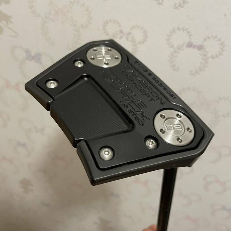 【ハドラス済み美品】スコッティキャメロン SCOTTY CAMERON PHANTOM X 9.5 TRIPLE BLACK トリプルブラック パター 33インチ 