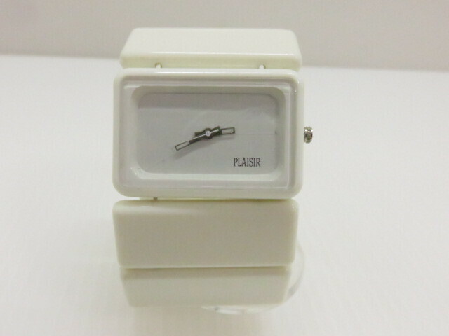 プレジール PLAISIR 腕時計 AM-611 クォーツ 電池切れ 〇YR-06244〇
