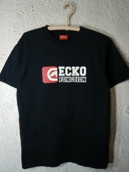 n9067　ECKO　FUNCTION　エコー　ファンクション　半袖　tシャツ　ロゴ　デザイン　人気　送料格安