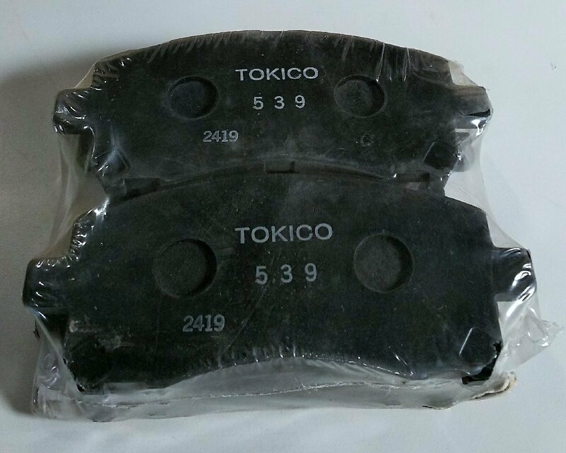 b88★1円スタート★★自動車・趣味★TOKICO 539 ブレーキパット 2419 未使用品 #06Z2346