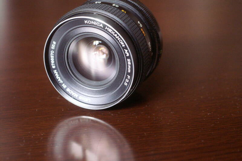 ♪♪コニカ　ARヘキサノン 28mm F3.5 370♪♪