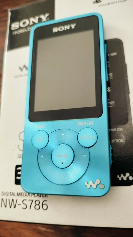 SONY WALKMAN NW-S786 32GB ブルー 中古