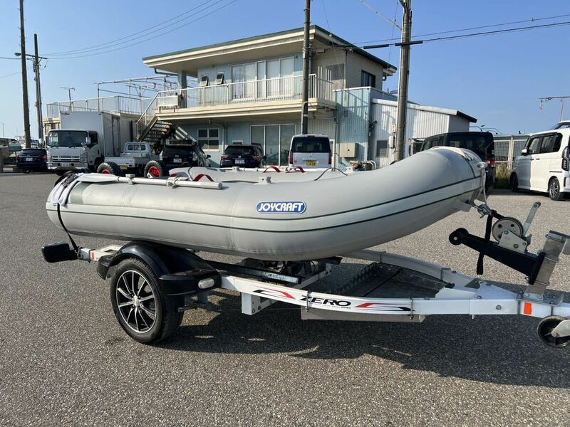 ☆極上中古艇 利用僅か ジョイクラフト J-cat305 JCT-305 トーハツ ２馬力 フルセット オプション ランチングホイール付き☆