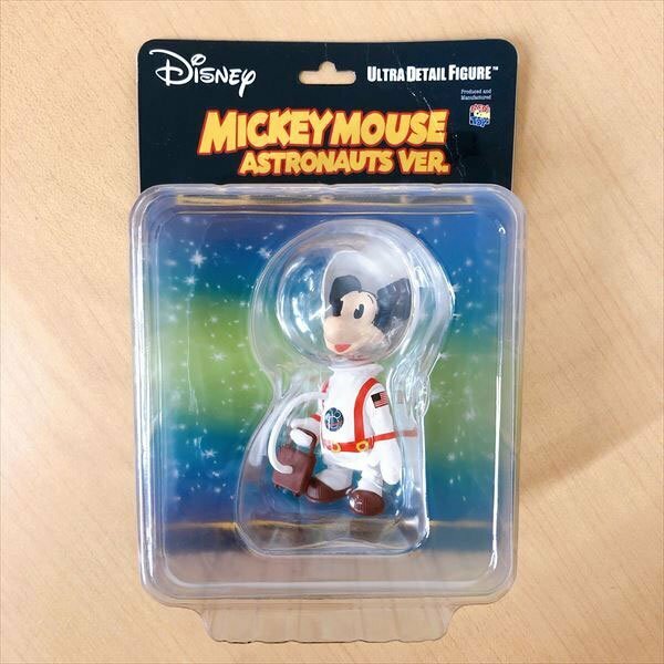 884*メディコムトイ UDF Disney SERIES ASTRONAUT MICKEY MOUSE VINTAGE TOY Ver. 未使用未開封品
