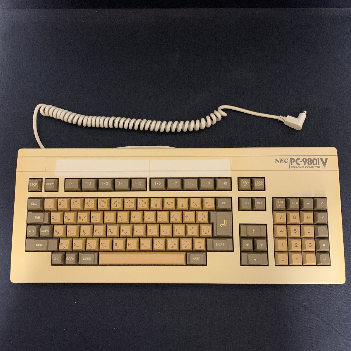 L240　NEC　PC-9800用キーボード　通電確認　PC-98　洗浄、清掃済
