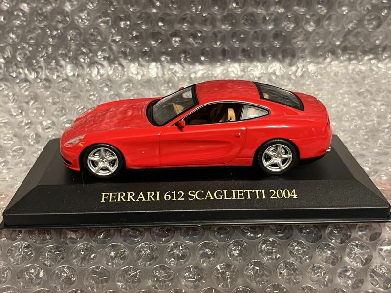 イクソ 1/43 フェラーリ Ferrari 612スカリエッティー SCAGLIETTI ミニカー本体美品