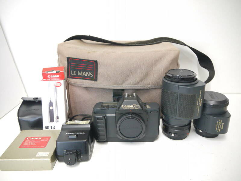 842 Canon T80 CANON ZOOM LENS AC 35-70mm/75-200m キャノン AFカメラ フィルムカメラ レンズ付 