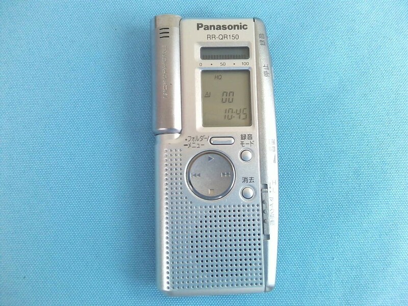 Panasonic パナソニック　ICレコーダー　RR-QR150 ★ 動作品