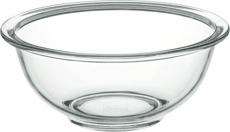 iwaki(イワキ) AGCテクノグラス 耐熱ガラス ボウル 丸型 1.5L 外径21.3cm 電子レンジ/オーブン/食洗器対応 