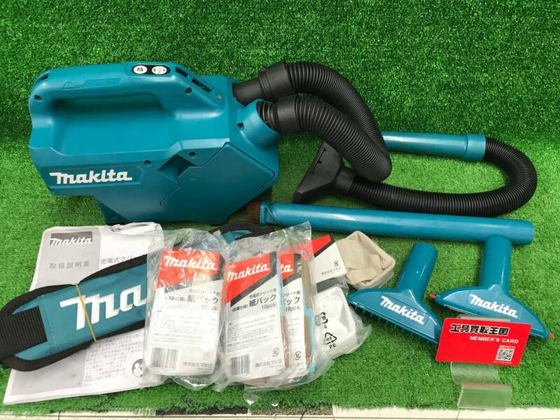 【中古品】★makita(マキタ) 10.8v充電式クリーナ (本体/ソフトバッグのみ) CL121DZ　ITHYYO8NKIPO