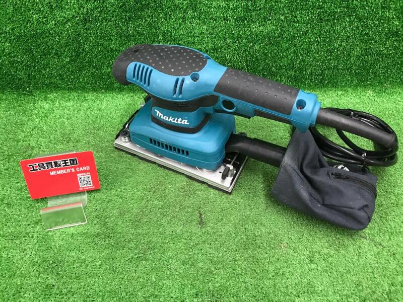 【中古品】★makita(マキタ) 仕上サンダ (ペーパー寸法:93×228㎜) BO3710　ITCAEOQ7GKJC