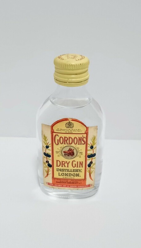 ★未開栓★GORDOM′S DRY GIN 約47ml ミニボトル ゴードン ロンドン ドライジン