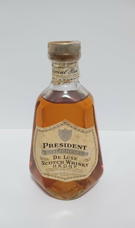 ★未開栓★ スコッチ ウイスキー プレジデント スペシャル リザーブ デラックス PRESIDENT Special Reserve　750ml 43% 古酒 ヴィンテージ