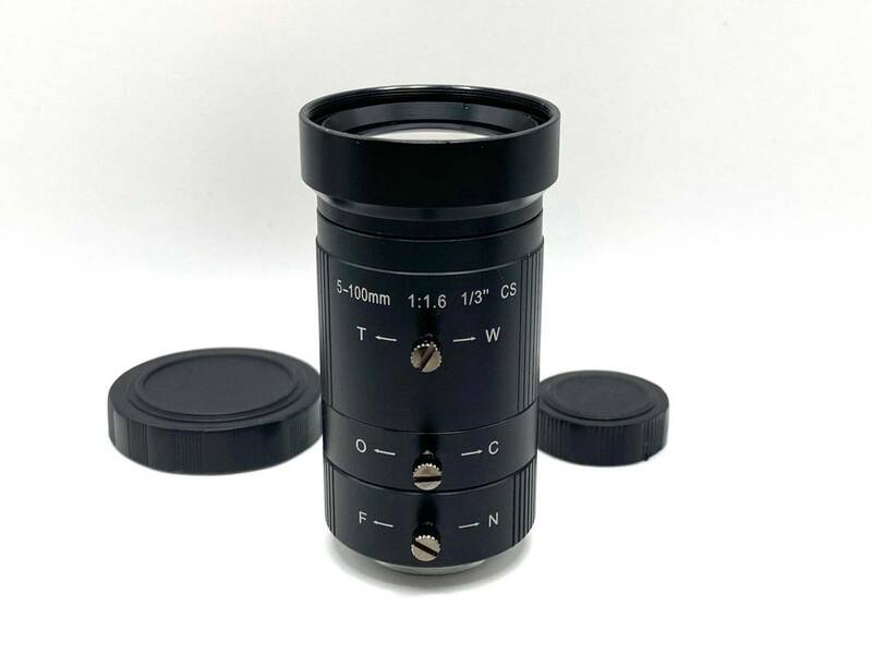 F1.6 5mm-100mm CS 魚眼レンズ ー プレイヤーワン Player One 100mm ガイドスコープと全く同じスペックと外観 ガイド鏡 ZWOも使用可能