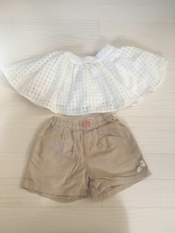 sunny Landscape サニーランドスケープ スカート ショートパンツ ズボン 短パン サイズ90cm F.O.インターナショナル