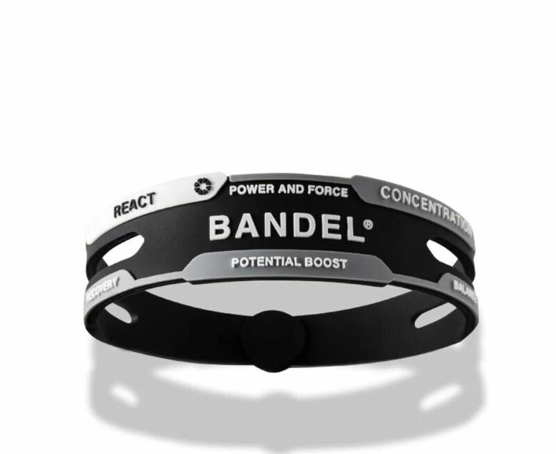 BANDEL バンデル React Bracelet リアクト ブレスレット Black×White ブラック ホワイト M 17.5cm