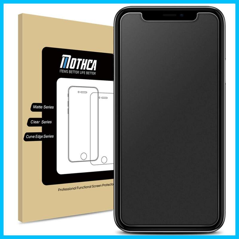 【特価商品】Mothca アンチグレア 強化ガラス iPhone 11/iPhoneXR対応 ガラスフィルム さらさら 保護フィル